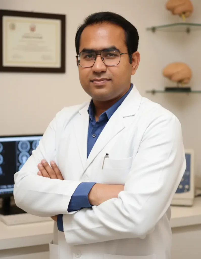 Dr. Abhishek Sachan, - experienced neurologist in Kanpur